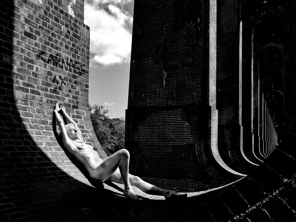 Jan at Ouse Valley Viaduct